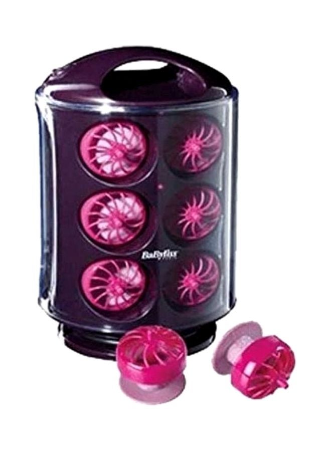 بيبي ليس طقم بكرات تجعيد شعر كليب كيرل مكوّن من 12 قطعة بنفسجي/وردي - Image 2