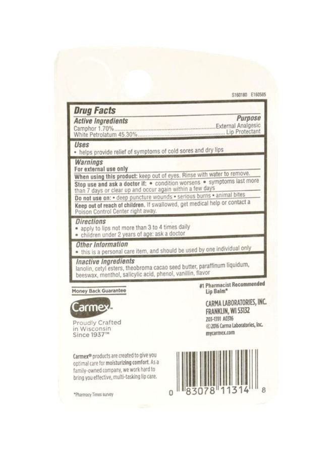 CARMEX Lip Moisturizing Balm SPF15 10grams  - Image 2