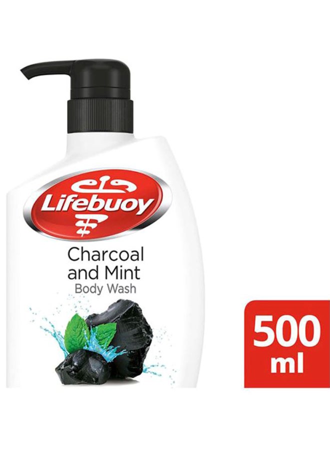 Charcoal And Mint Antibacterial Body Wash 500ml - v1616525673/N34338758A_3