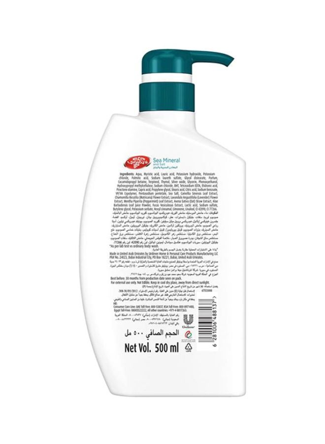 Lifebuoy Sea Mineral And Salt Anti Bacterial Body Wash Sea Minerals 500ml  - Image 2