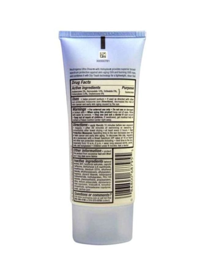 Neutrogena Ultra Sheer Dry-Touch Sunscreen With SPF 55 3Fluid Ounce  - Image 2
