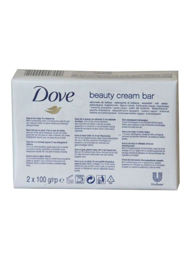 دوف قالب كريم الجمال - عبوة من قطعتين أبيض 200جرام - Image 2