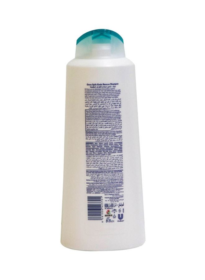 Nutritive Solutions Split End Rescue Shampoo White 600ml