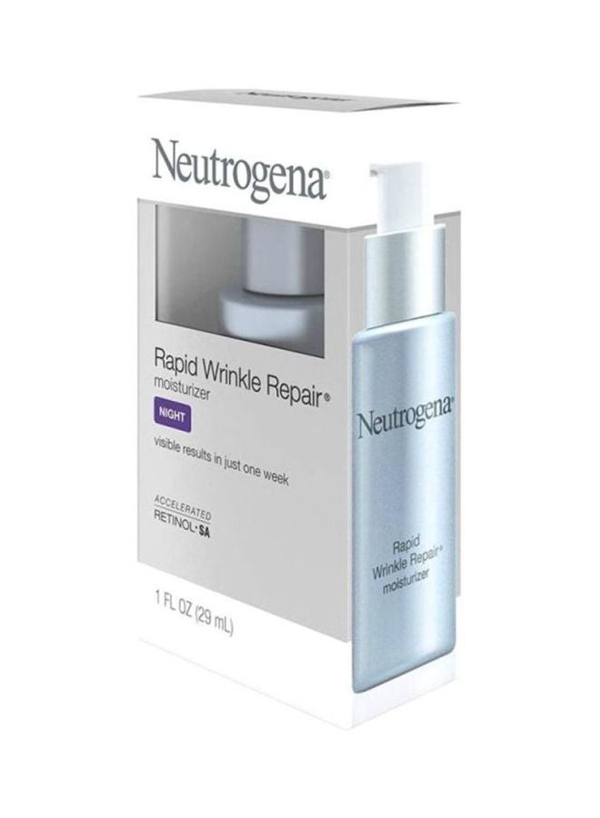 Neutrogena Rapid Wrinkle Repair Night Face Moisturizer Silver 29ml  - Image 4