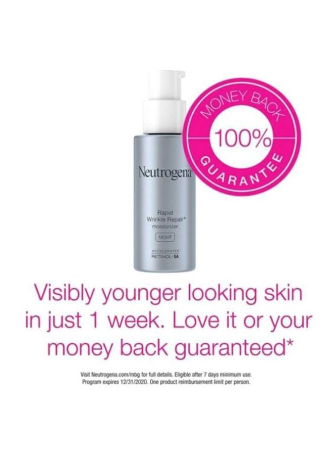 Neutrogena Rapid Wrinkle Repair Night Face Moisturizer Silver 29ml  - Image 5