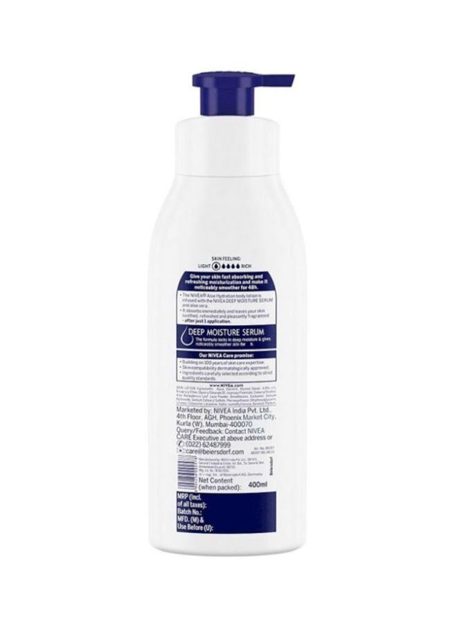 Nivea Aloe Hydration Body Lotion 400ml  - Image 2