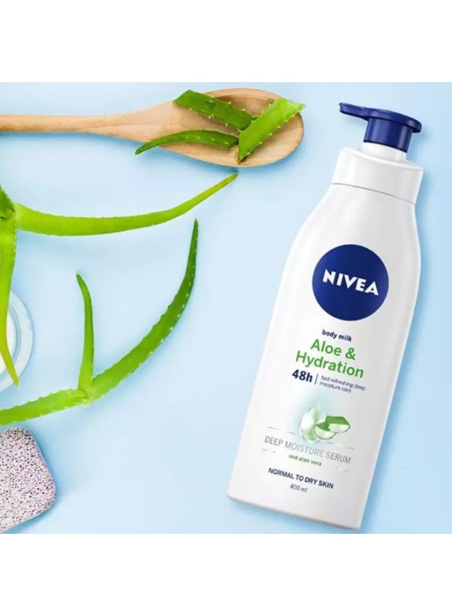 Nivea Aloe Hydration Body Lotion 400ml  - Image 3