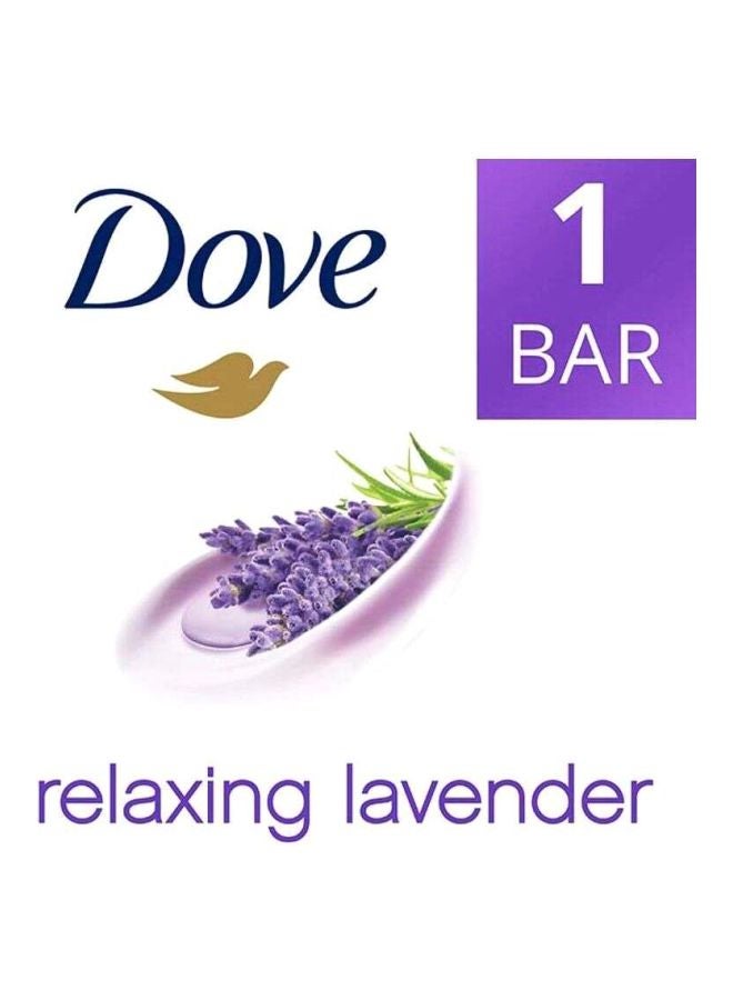 Dove - Relaxing Lavender Beauty Cream Bar Soap 160grams - Image 1