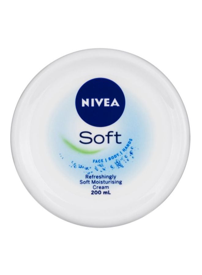 Nivea Soft Moisturizing Cream Clear 200ml - Image 3