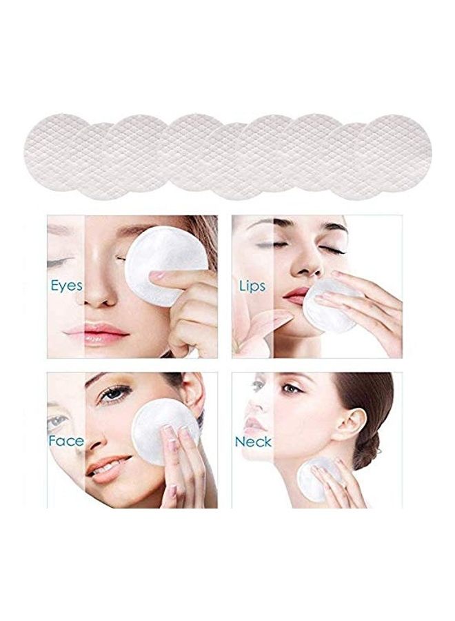 Generic Pack Of 80 Face Makeup Remover Pads White  - Image 3