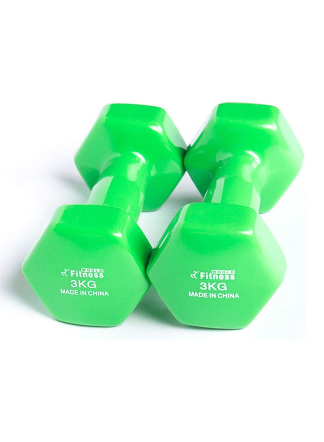 Fitness World Gym Dumbbell 3kg  - Image 2