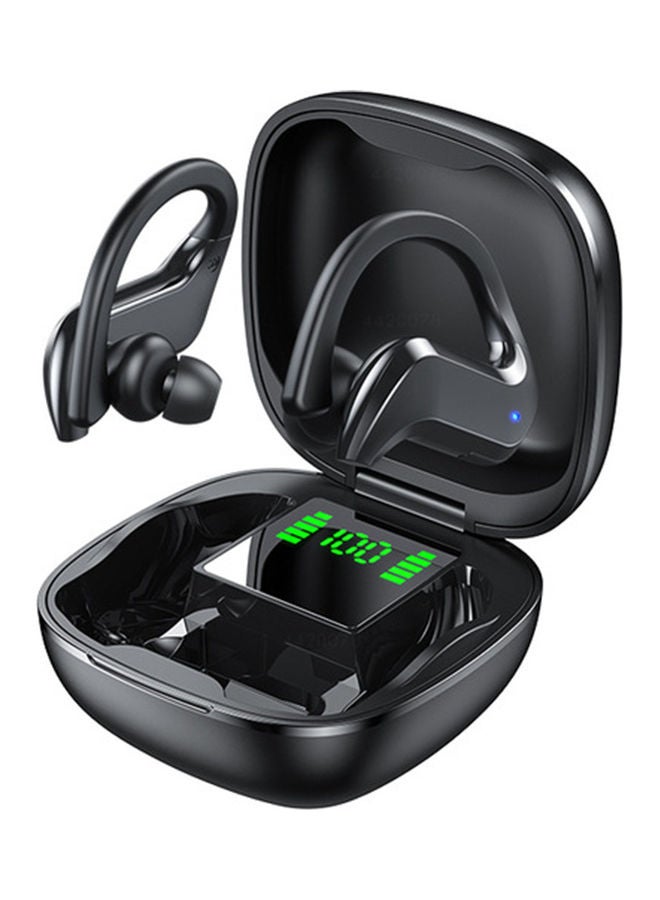 سماعة رأس طراز MD03 مضادة للماء مزودة بخطاف للأذن ومزودة بعلبة أسود - Image 1