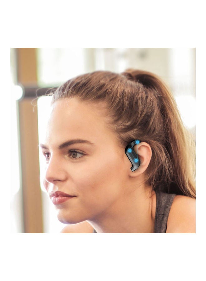 سماعة رأس طراز MD03 مضادة للماء مزودة بخطاف للأذن ومزودة بعلبة أسود - Image 3