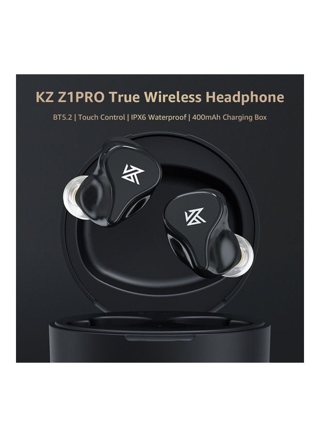 KZ Bluetooth 5.2 TWS Earbuds Black - Image 3