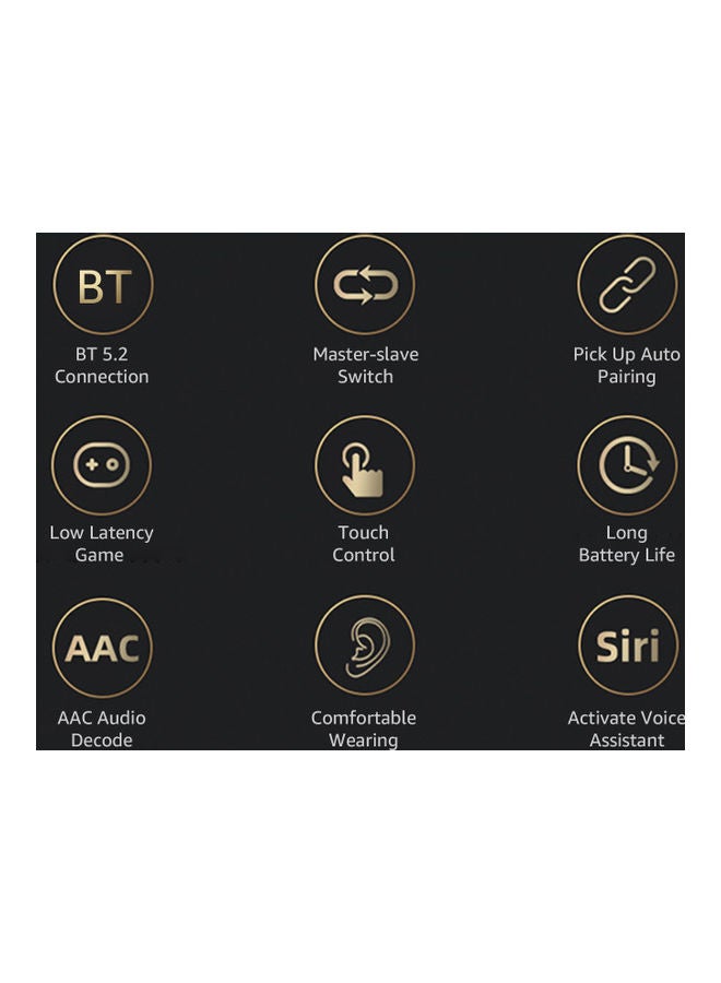 KZ Bluetooth 5.2 TWS Earbuds Black - Image 4