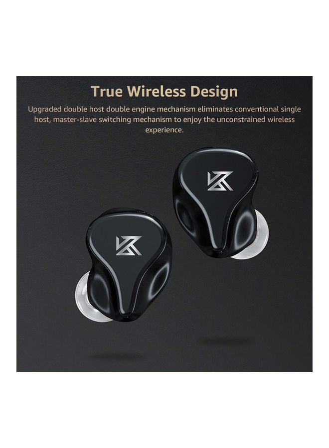 KZ Bluetooth 5.2 TWS Earbuds Black - Image 5