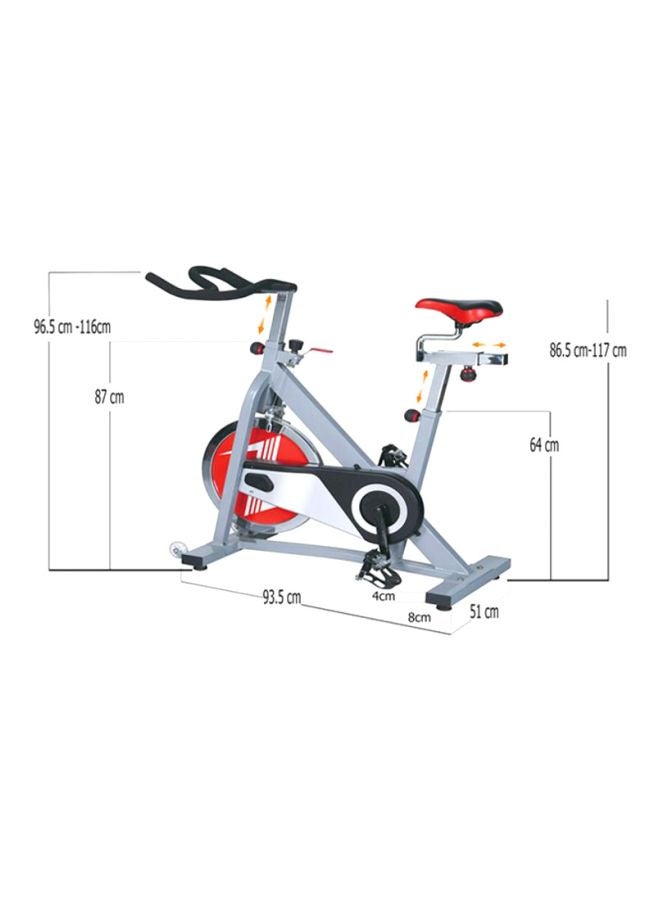سكاي لاند دراجة تمارين رياضية قابلة للدوران 24 x 108.5 x 83.5سم - Image 4