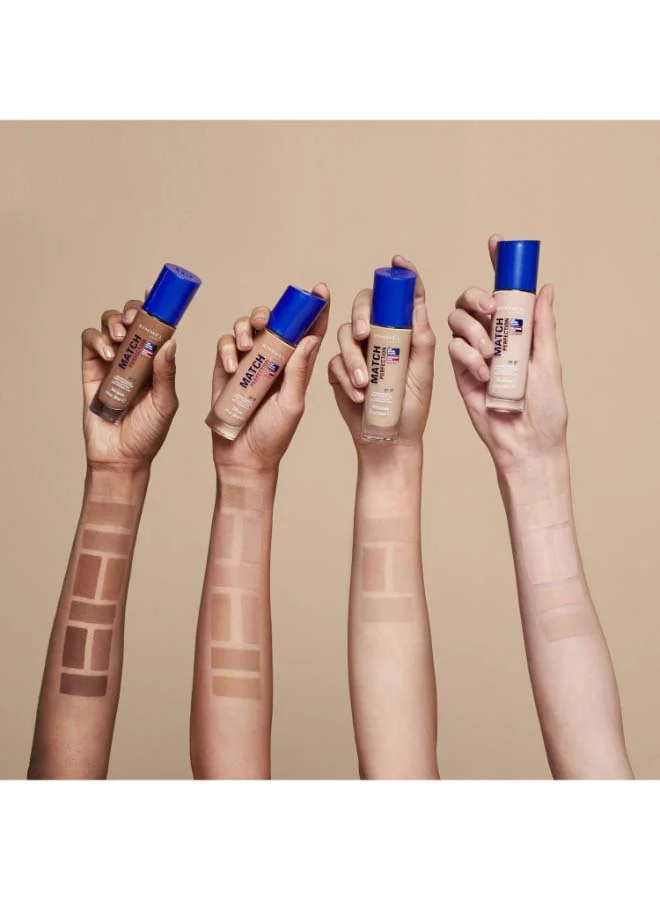 RIMMEL LONDON Match Perfection Foundation – 502 –Caramel