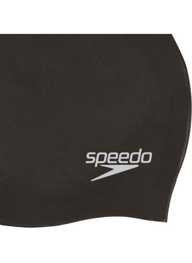 speedo Hydrodynamic Swimming Cap - Black  - Image 2