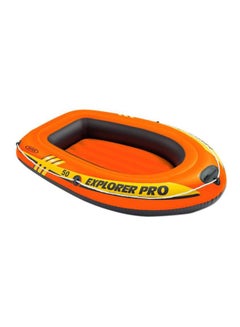 INTEX Explorer Pro 50 Inflatable Boat For 1 Person 137x85x23cm  - Image 1