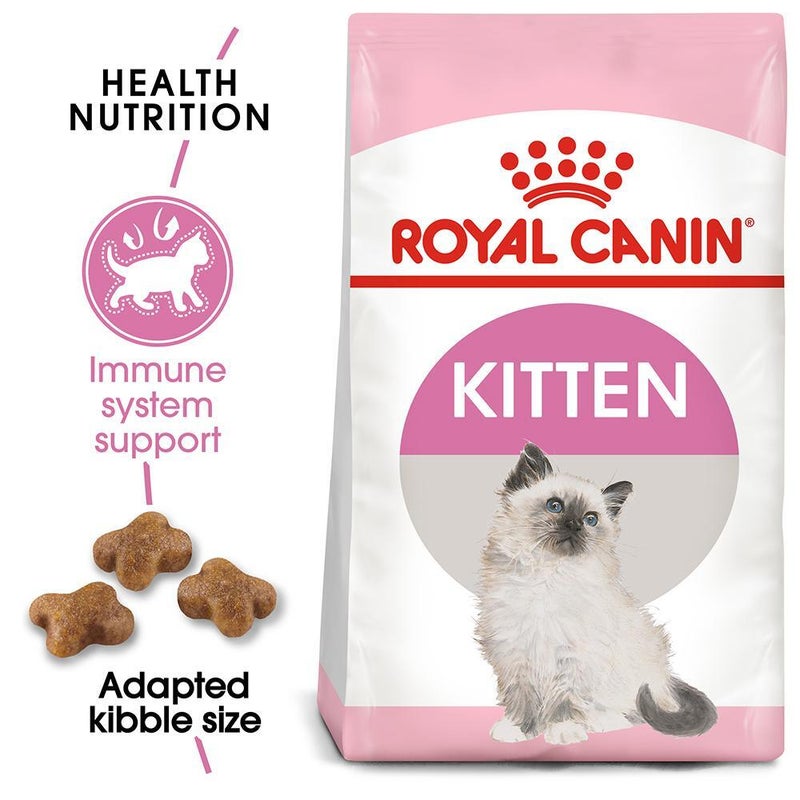 رويال كانين طعام مجفف للقطط الصغيرة من الفئة العمرية الثانية بني 4كيلوجرام - Image 2