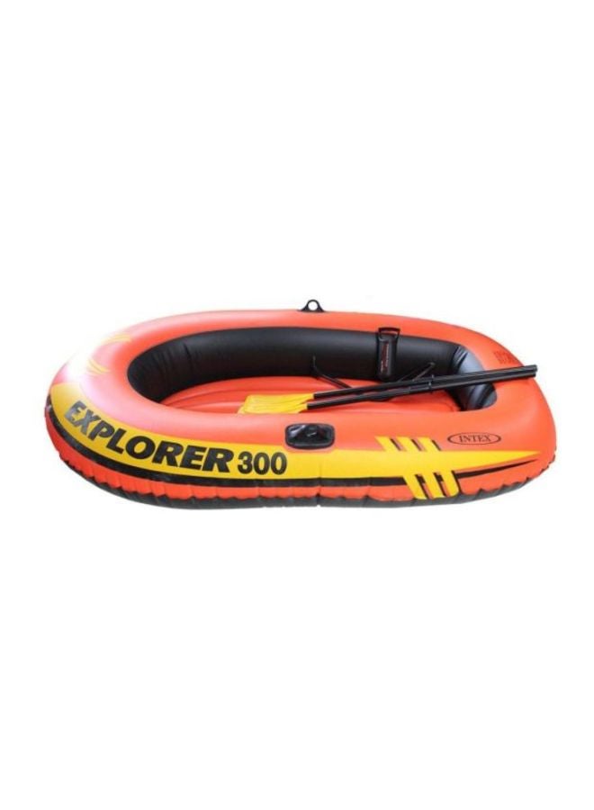 INTEX - Explorer 300 Boat Set 41x211x117cm - Image 1
