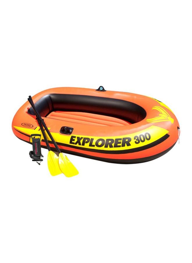 INTEX - Explorer 300 Boat Set 41x211x117cm - Image 1