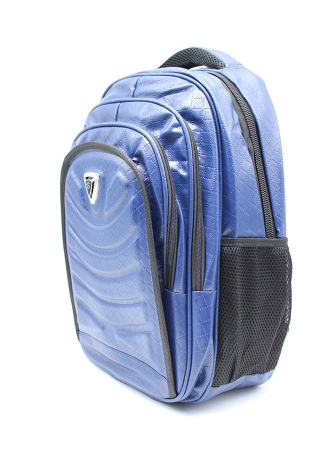 Generic - Zipper Backpack With Adjustable Shoulder Straps Blue - Image 1