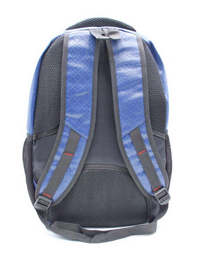 Generic - Zipper Backpack With Adjustable Shoulder Straps Blue - Image 1
