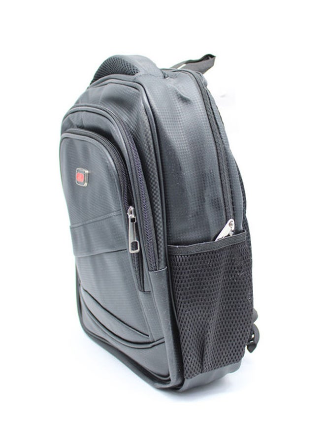 Zipper Backpack With Adjustable Shoulder Straps Grey  - Image 2
