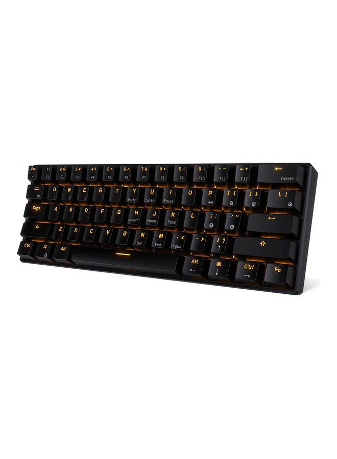 61 Keys Mini Mechanical Keyboard Black - Image 1