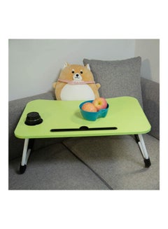 Generic Folding Bed Laptop Table Multi Colour Multi Colour 60x40cm  - Image 2