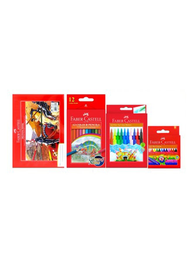 فابير كاستل - كتاب رسم متعدد الألوان - Image 1