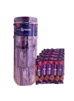 Hide And Seek Chocolate Chips Biscuits Jar 22grams Pack of 27