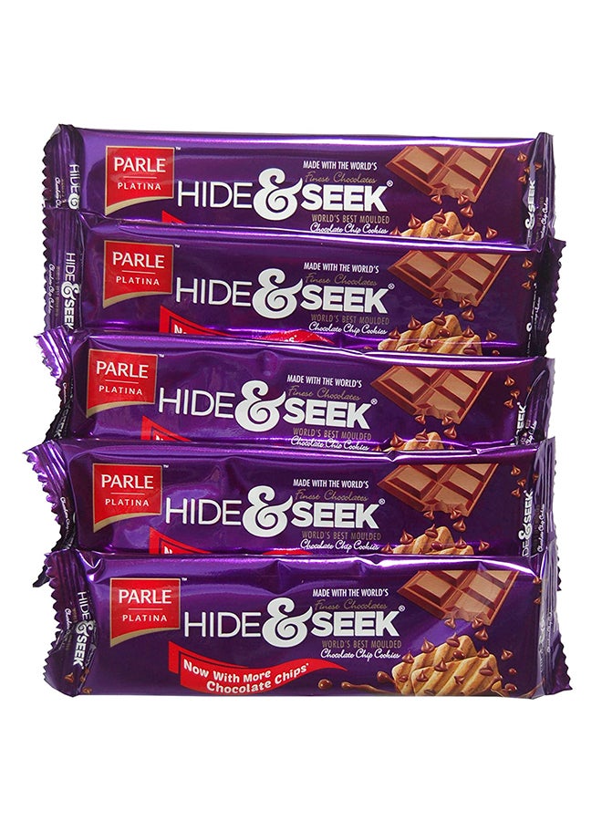 Parle - Hide And Seek Chocolate Chips Biscuits Jar 22grams Pack of 27 - Image 1