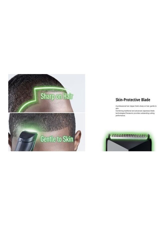 باناسونيك ماكينة قص الشعر الجاف للرجال من ماكينة وشفرات أسود - Image 3