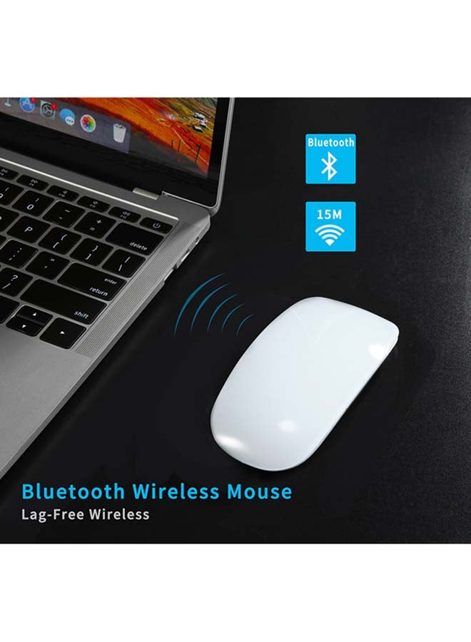Motim Wireless Mouse White  - Image 2