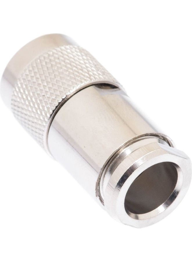LMR 400 N Male Connector for LMR-400 LMR-400-DB LMR-400-FR And 400 Series Cable Silver