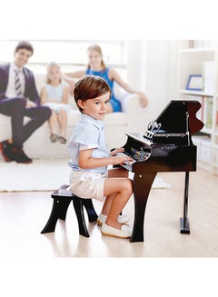 Hape Happy Grand Piano Musical Instrument With Table  - Image 5