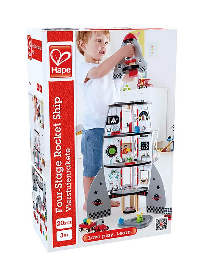 Hape Four Stage Rocket Ship - Image 4