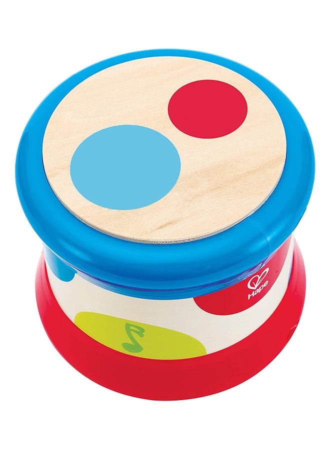 Hape Wooden Early Melodies Baby Drum E0333 - Image 2