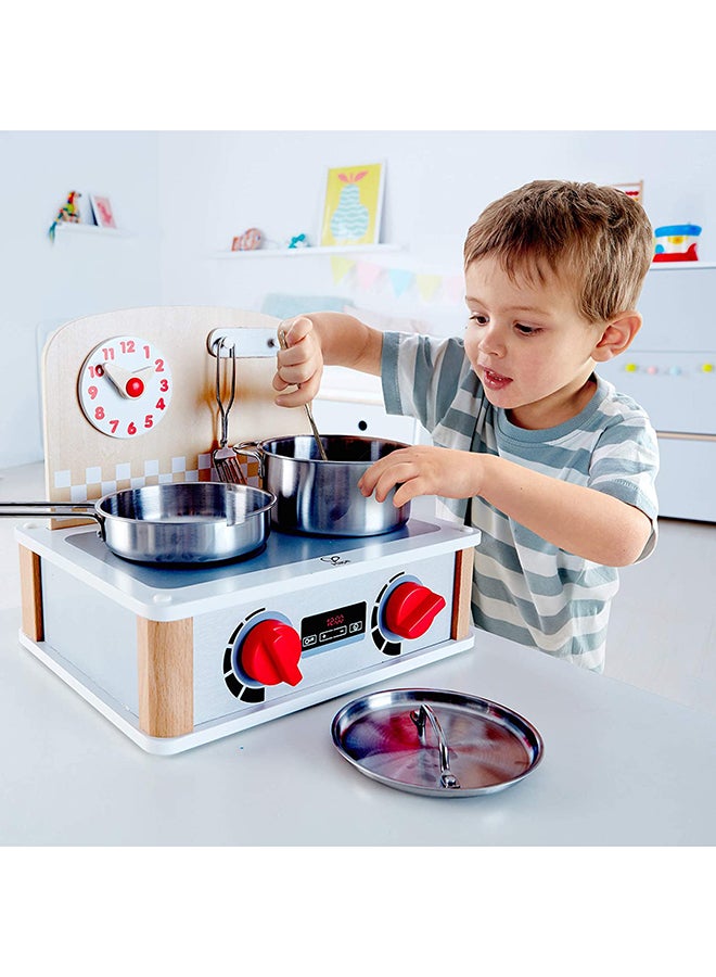 Hape - 2-In-1 Kitchen And Grill Set E3151 11.8x9.1x10.1inch - Image 1