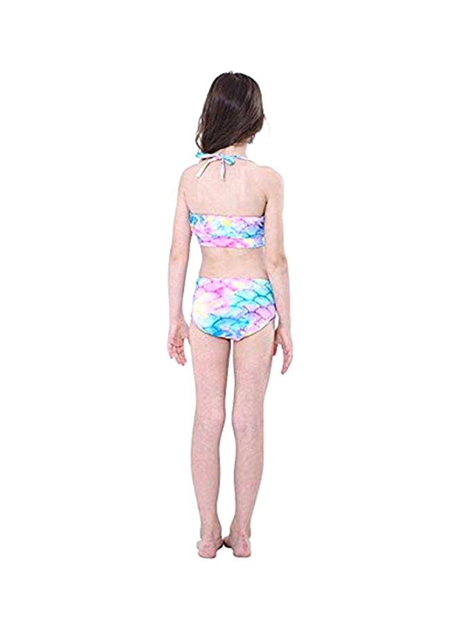J&J 5-Piece Mermaid Swimming Suit With Bikini Set 140cm  - Image 5