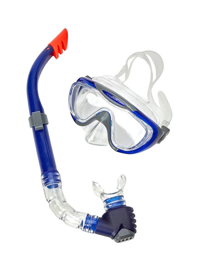 speedo Glide Mask And Snorkel Set One Size  - Image 1