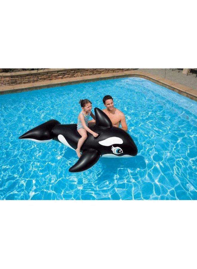 INTEX Whale Ride On Pool Float 76x47inch  - Image 2