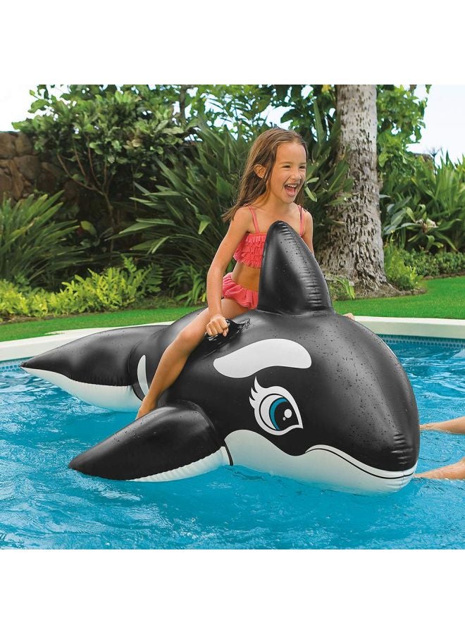 INTEX Whale Ride On Pool Float 76x47inch  - Image 3