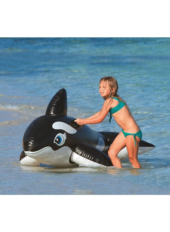 INTEX Whale Ride On Pool Float 76x47inch  - Image 4