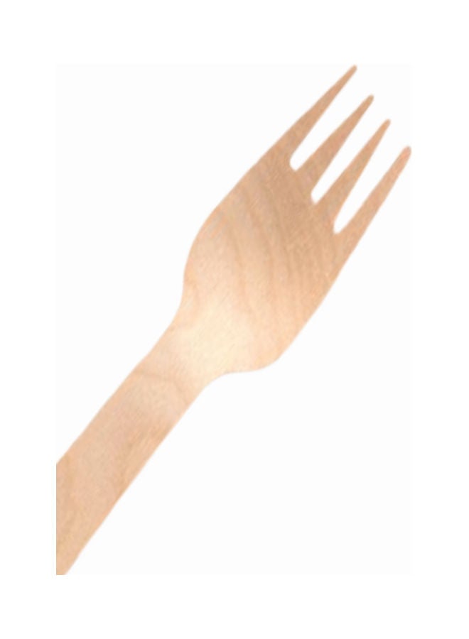 Family Ship 36-Piece Wooden Fork Set Beige  - Image 2