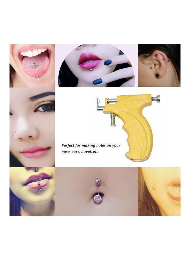 طقم أدوات مسدس ثقب الأذن آمن متعدد الألوان - Image 3