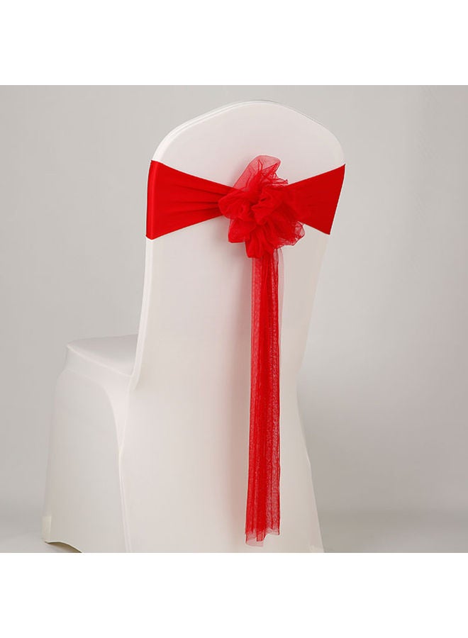 Chair Sash Bow Red - Image 1